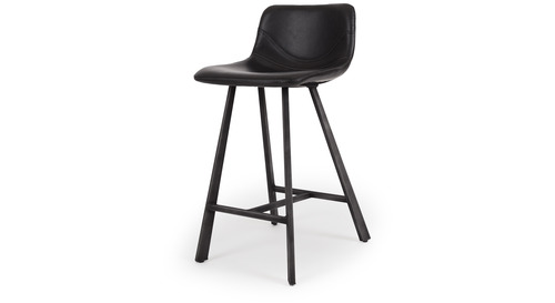 Rustic Barstool Vintage Black